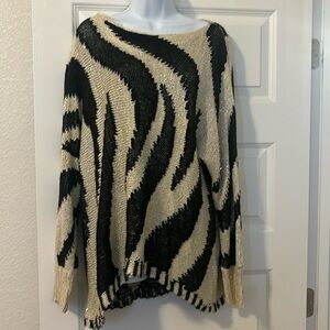 Sparkly sweater purchased at a local boutique, size M